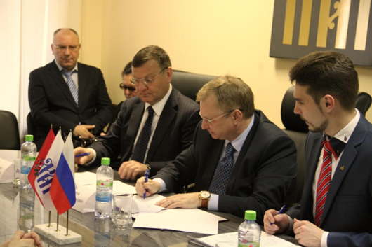 Подписание соглашения о сотрудничестве ассоциации и Уполномоченного по защите прав предпринимателей в городе Москве