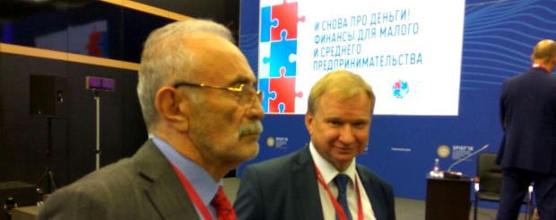 Делегация МОО МАП приняла участие в Российском форуме малого и среднего предпринимательства в Санкт-Петербурге